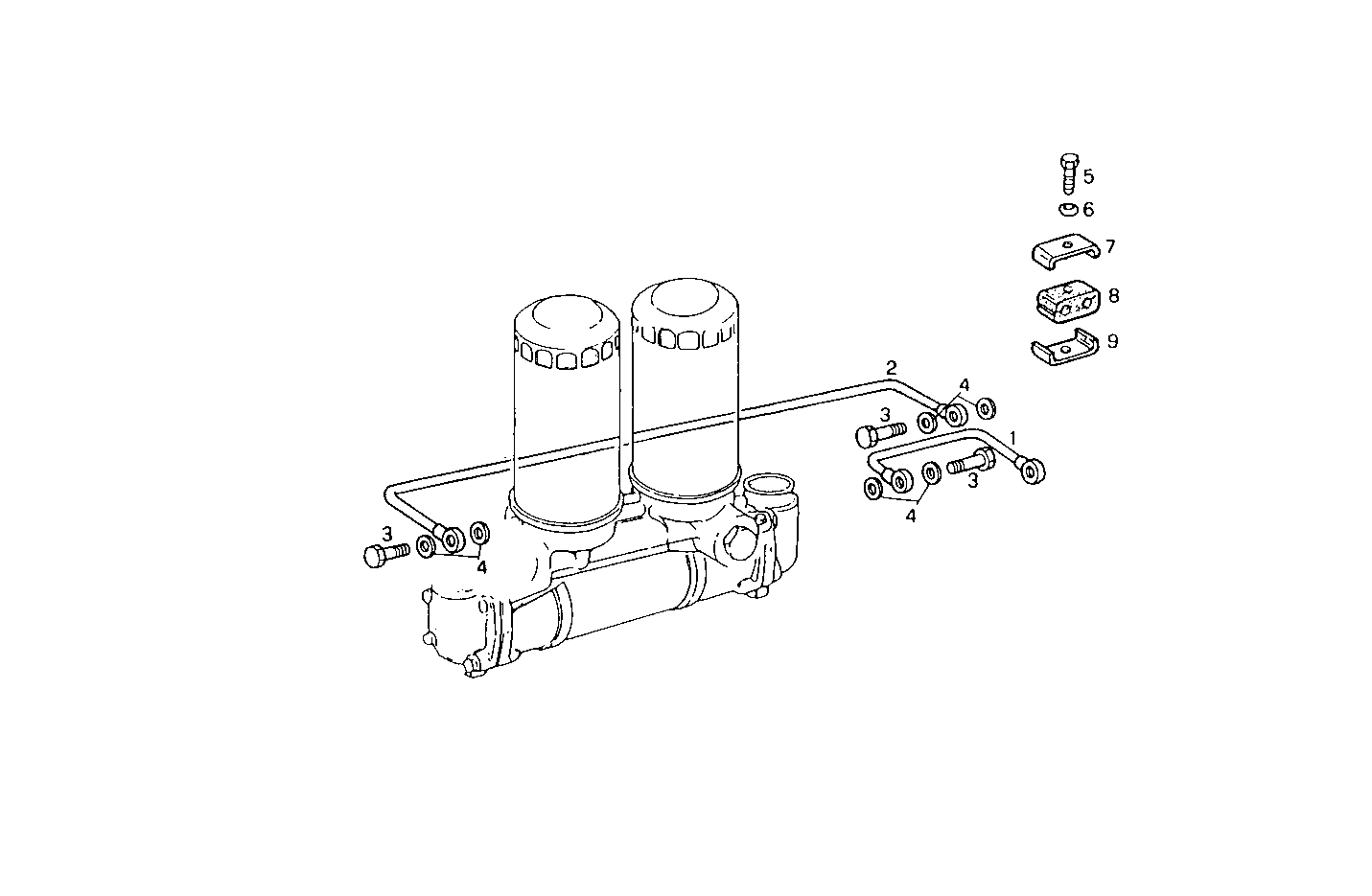 LUBE OIL LINES - 8210SRM36.10 8210SRM36 parts diagram