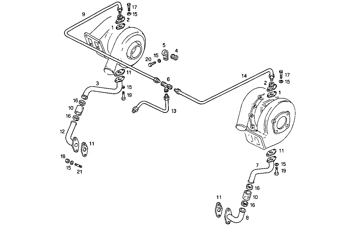 LUBE OIL LINES - 8281SRi26.02 8281SRi26 parts diagram