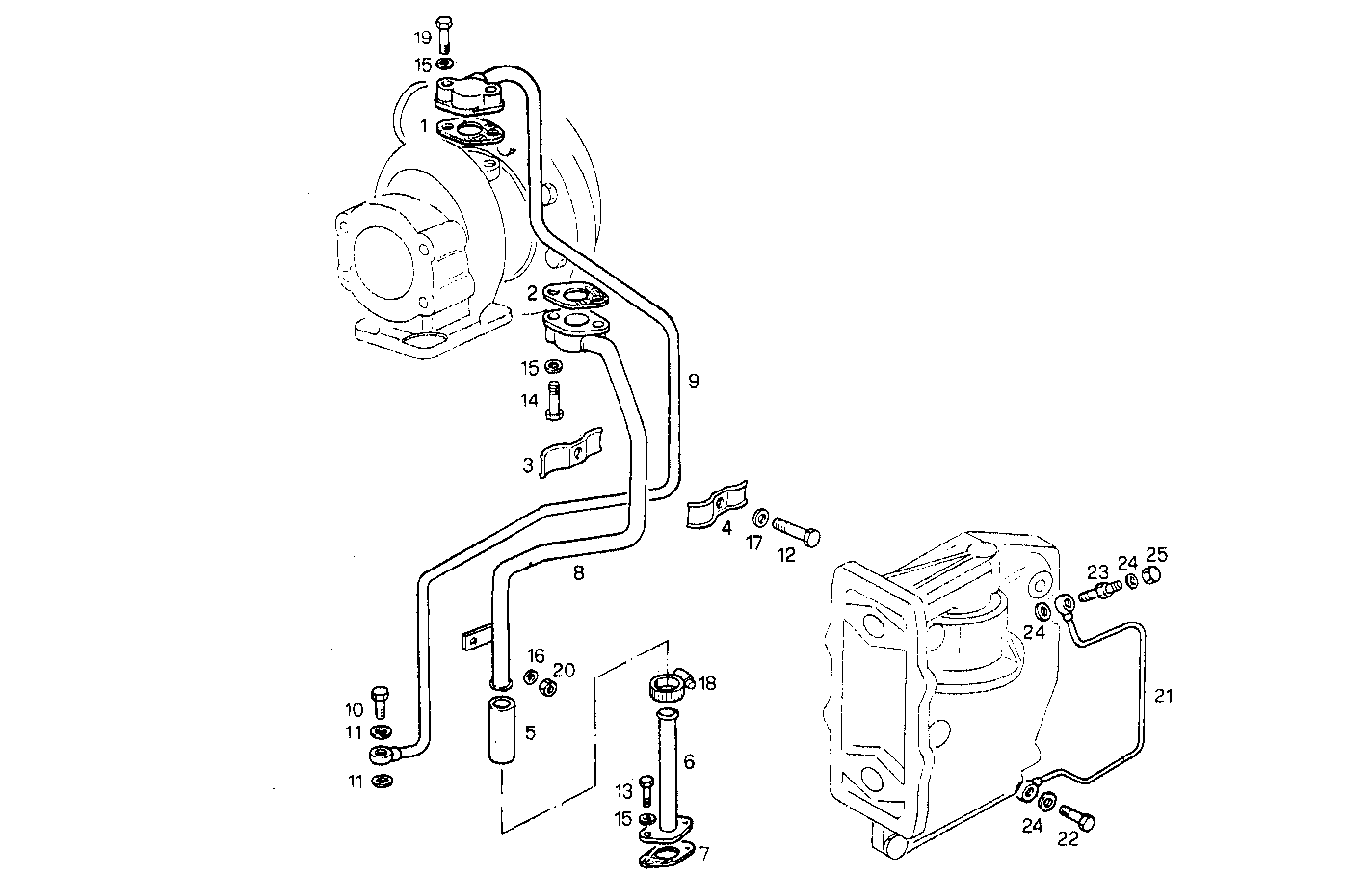 LUBE OIL LINES - 8361SRi11.05 8361SRi11 parts diagram