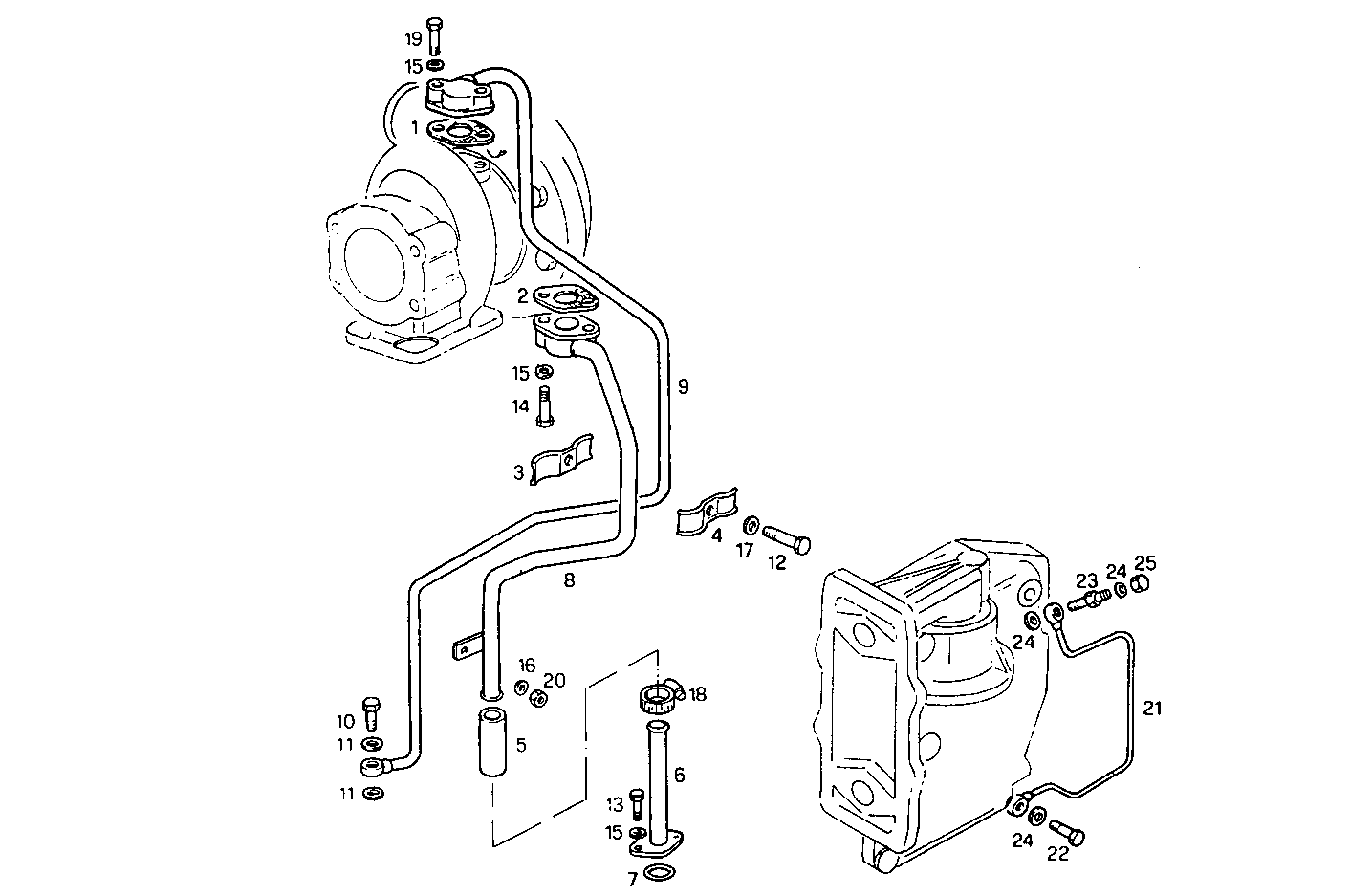 LUBE OIL LINES - GE8361SRi26.00A70E GE8361SRi26 parts diagram