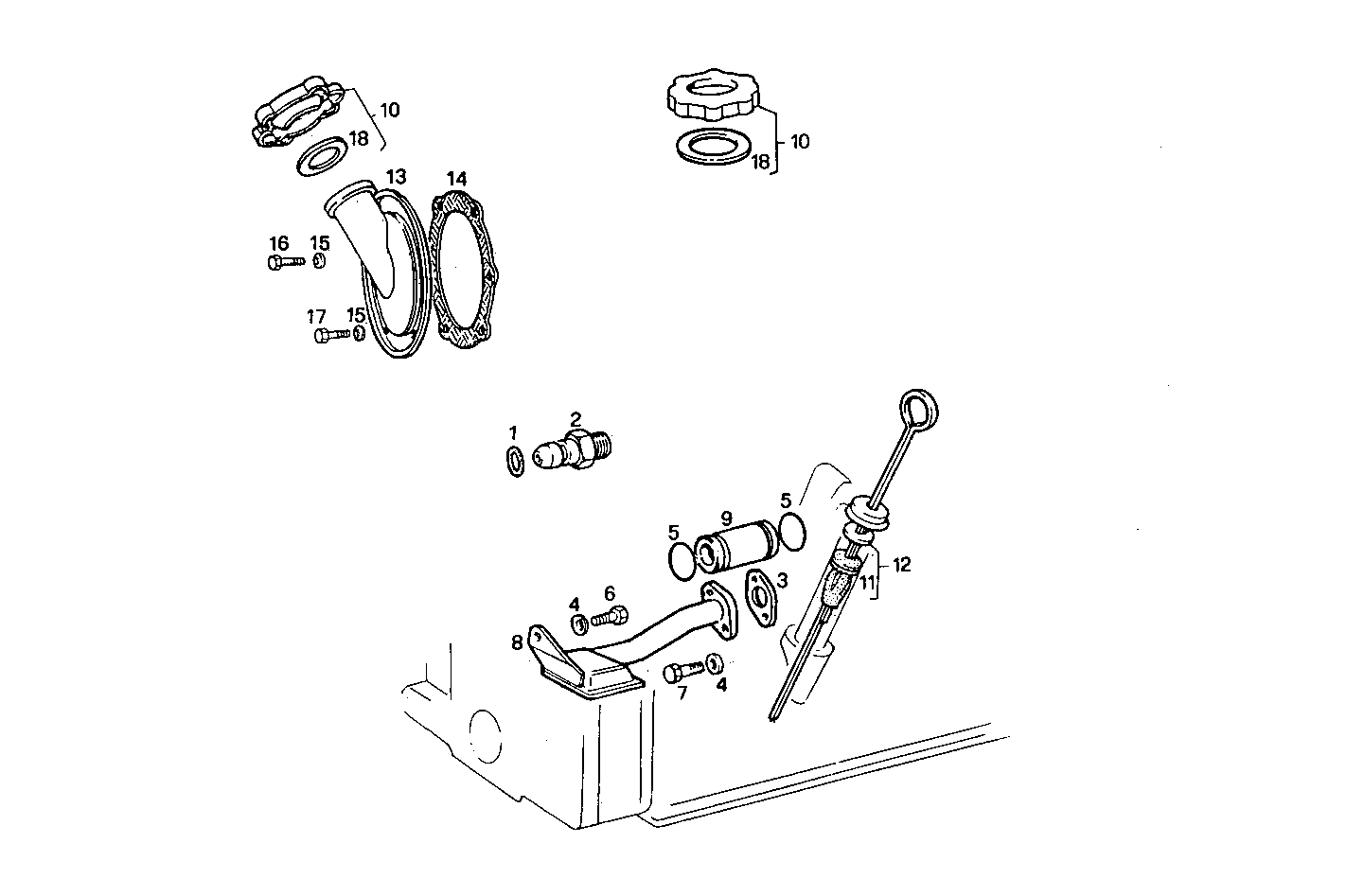 LUBE OIL LINES - 8041Si25.05 8041Si25 parts diagram