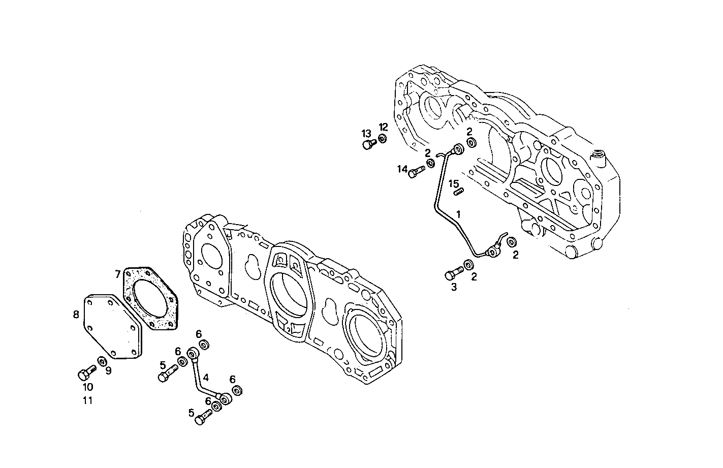 LUBE OIL LINES - 8291SRM75.12 8291SRM75 parts diagram