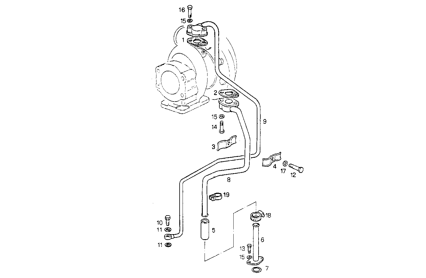 LUBE OIL LINES - 8361Si11.05 8361Si11 parts diagram