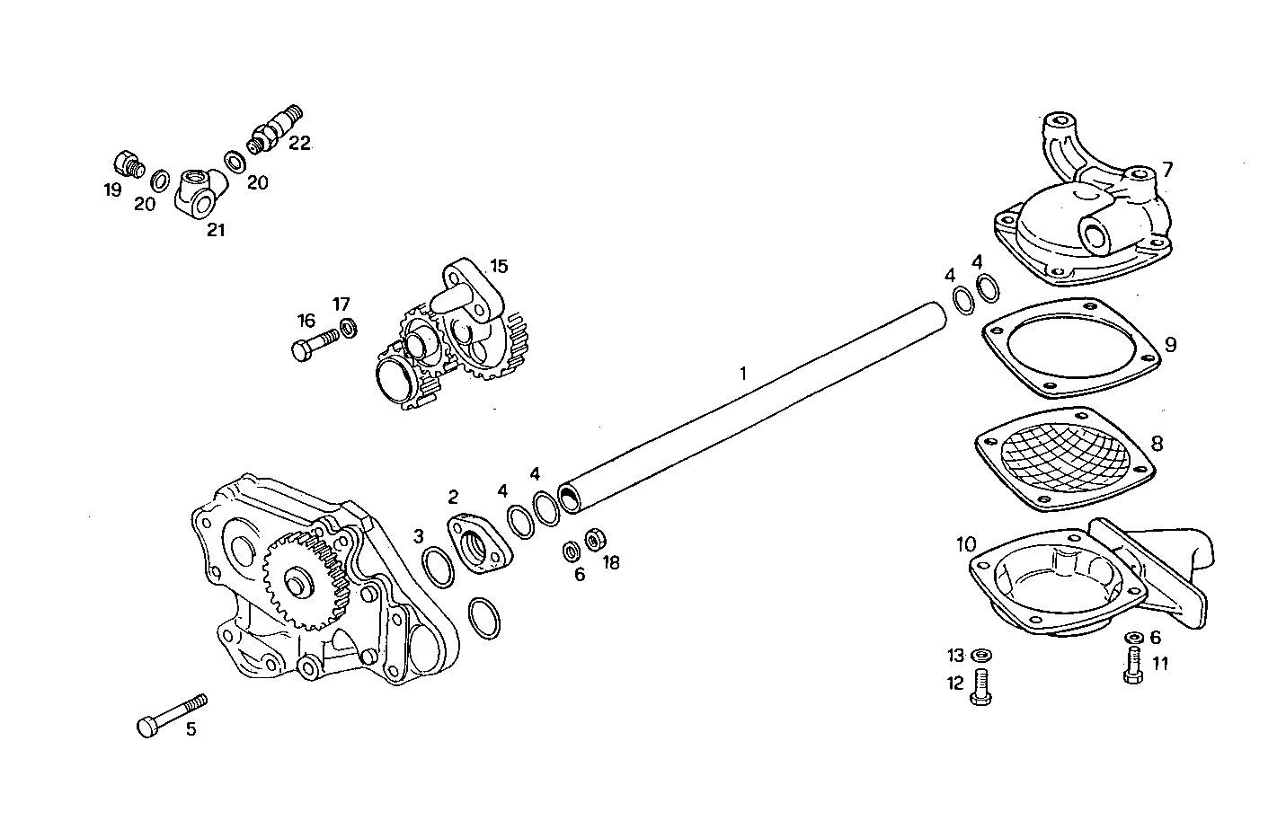 LUBE OIL LINES - 8460SRi11.00 8460SRi11 parts diagram