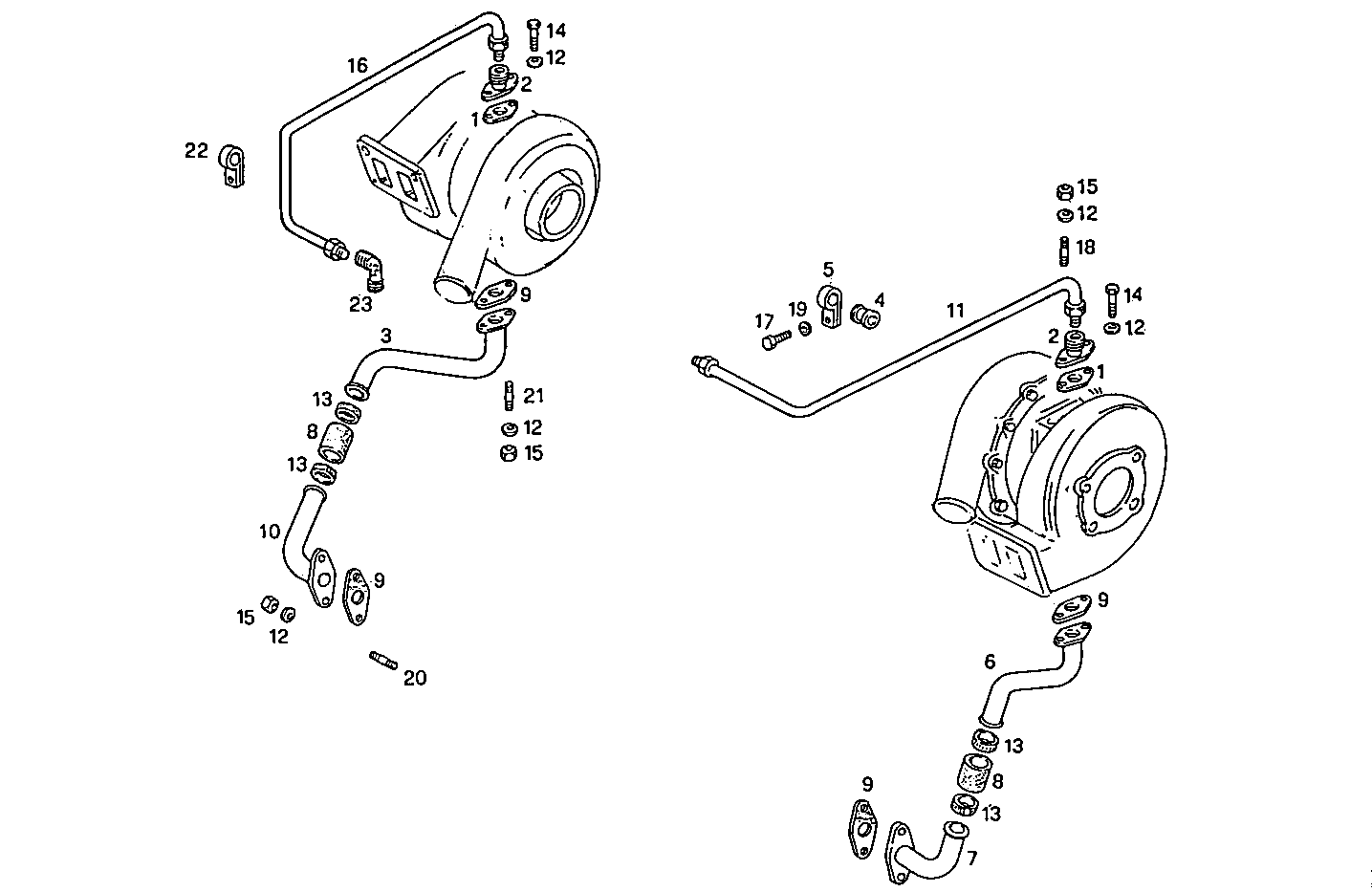 LUBE OIL LINES - 8281SRE10.00 8281SRE10 parts diagram