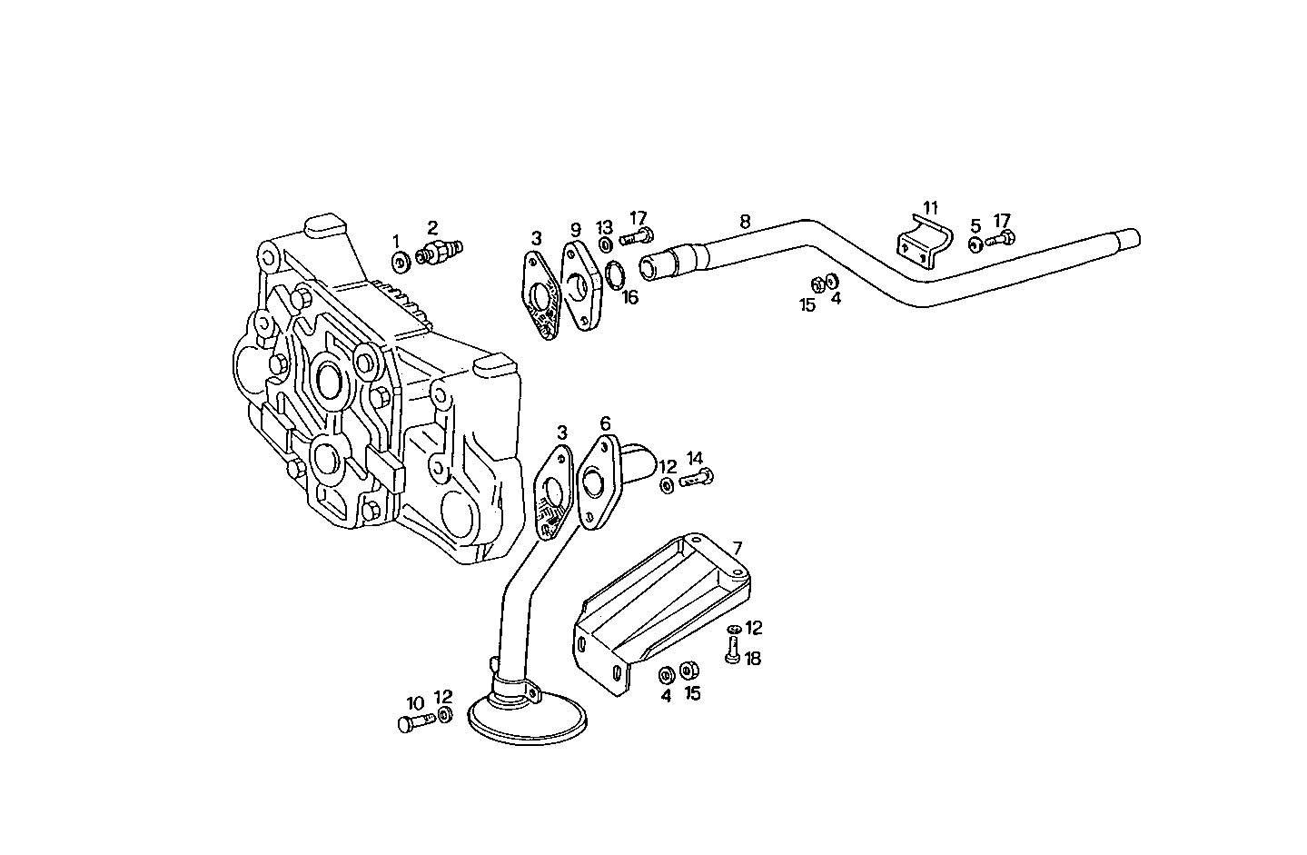 LUBE OIL LINES - 8060SRC20.01 8060SRC20 parts diagram
