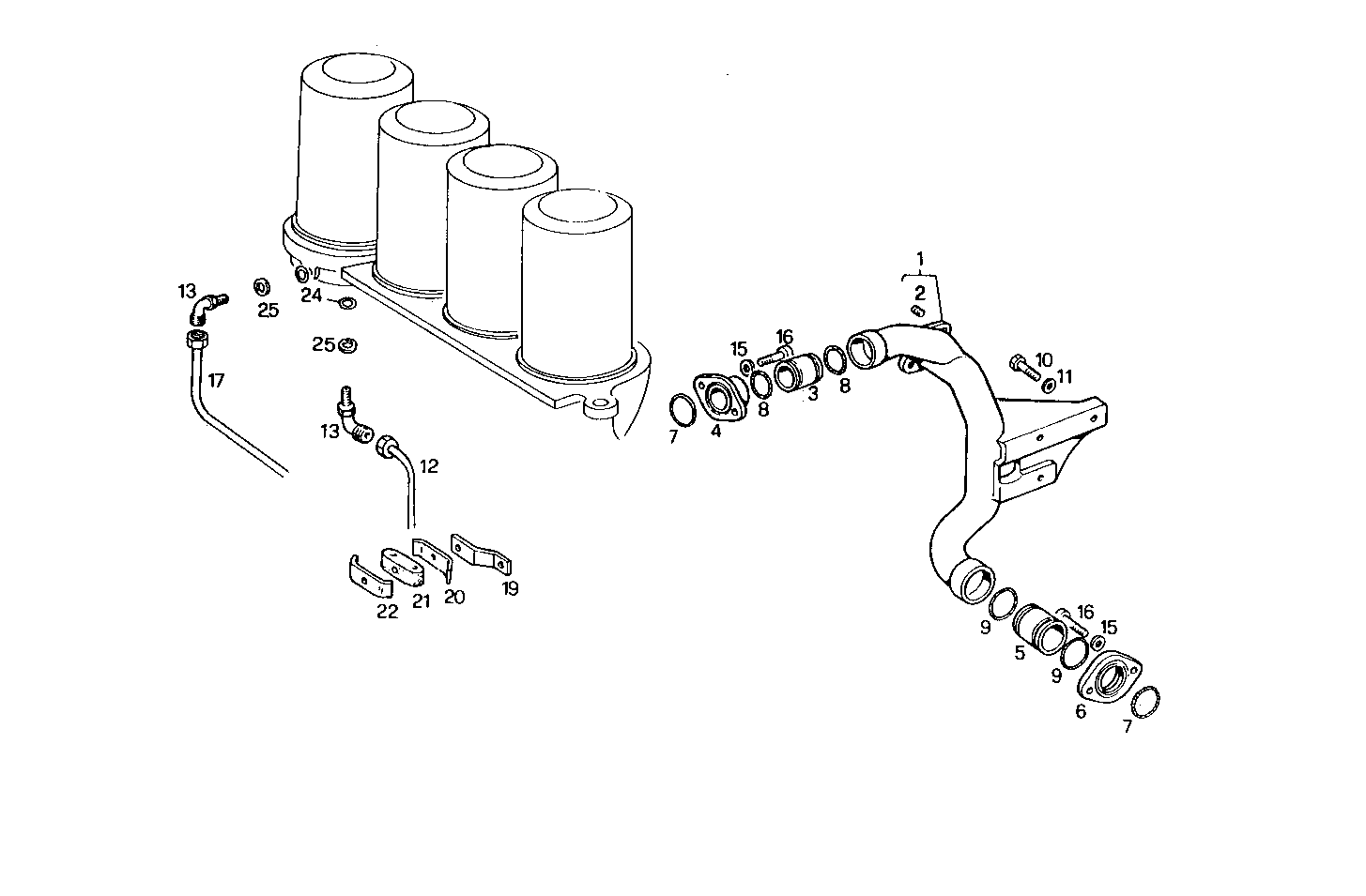 LUBE OIL LINES - 8291SRi15.00 8291SRi15 parts diagram