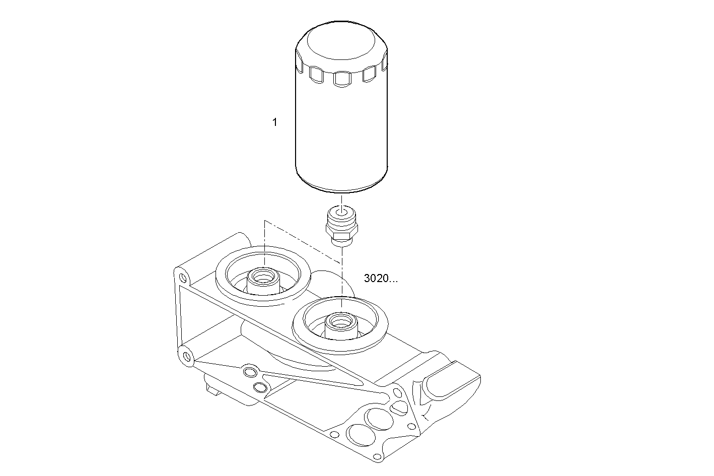 OIL FILTERS - V08ENTM12.10A210 VECTOR 8 parts diagram