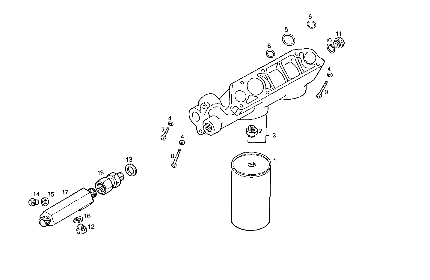 OIL FILTERS - 8281SRM44.10 8281SRM44 parts diagram