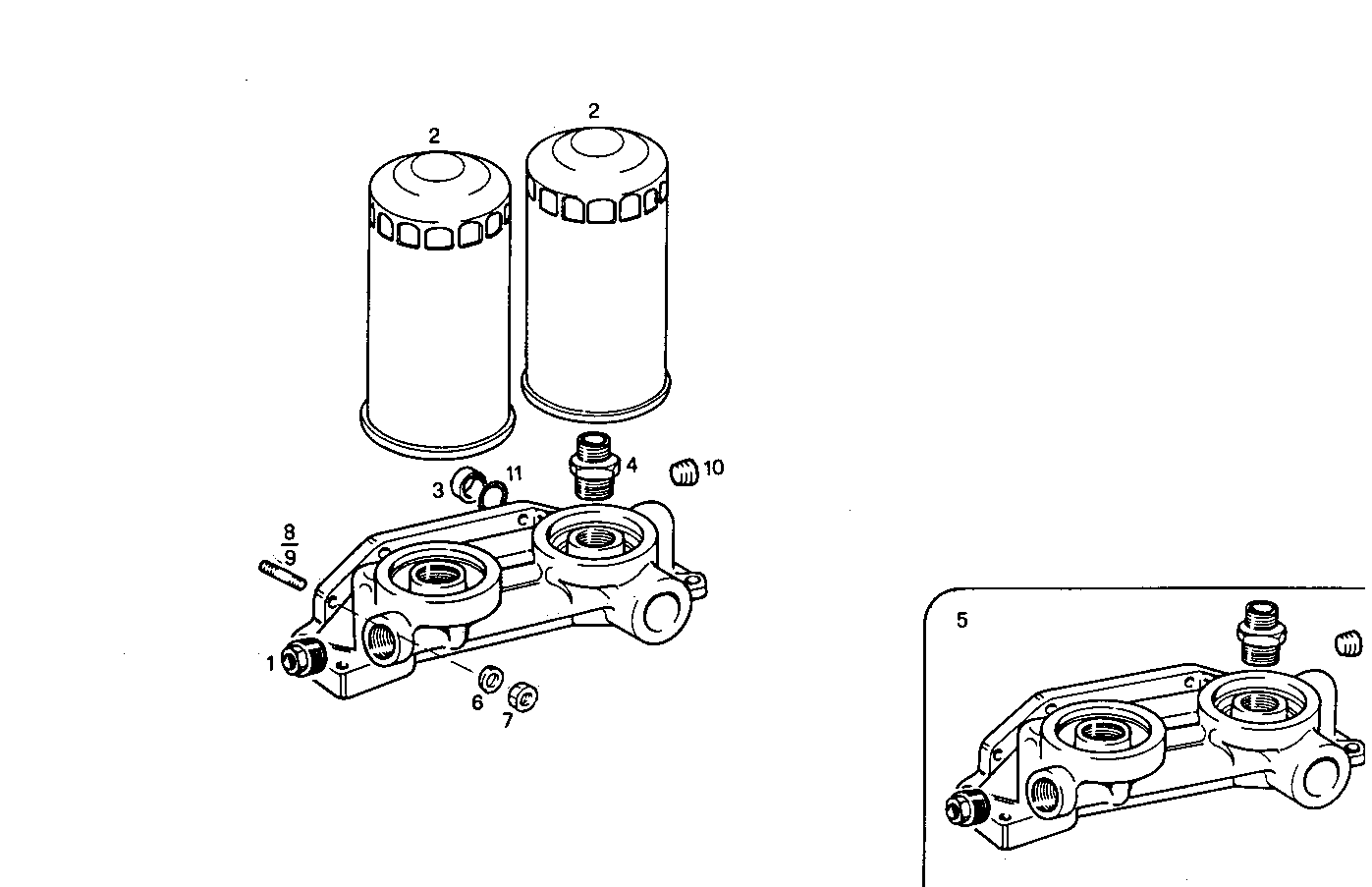 OIL FILTERS - 8210SRi27.00A550 8210SRi27 parts diagram