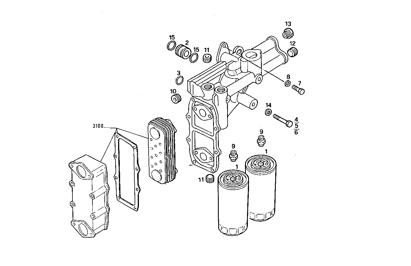OIL FILTERS - 8361SRE11.00A001 8361SRE11 parts diagram