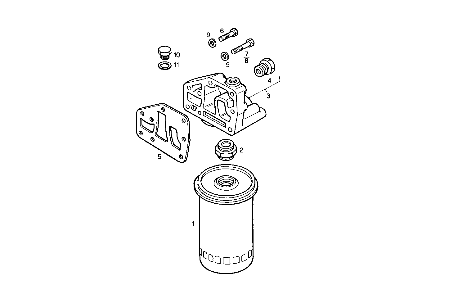 OIL FILTERS - 8060SRC23.20 8060SRC23 parts diagram
