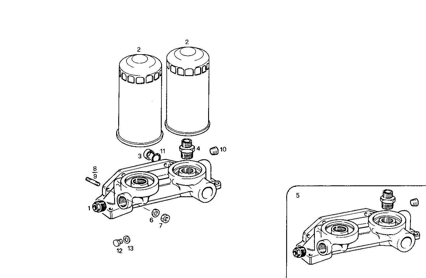 OIL FILTERS - 8210SRG75.10 8210SRG75 parts diagram