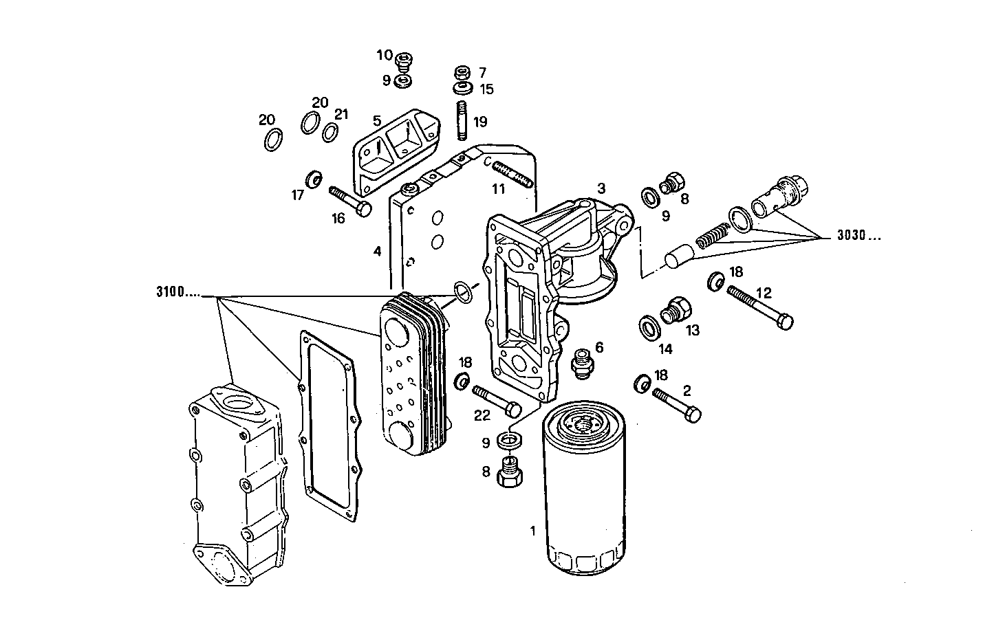 OIL FILTERS - 8361SRi13.00 8361SRi13 parts diagram