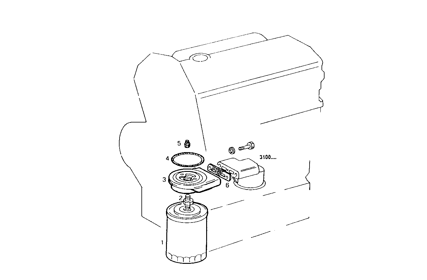 OIL FILTERS - 8140C00.00A006 8140C00 parts diagram