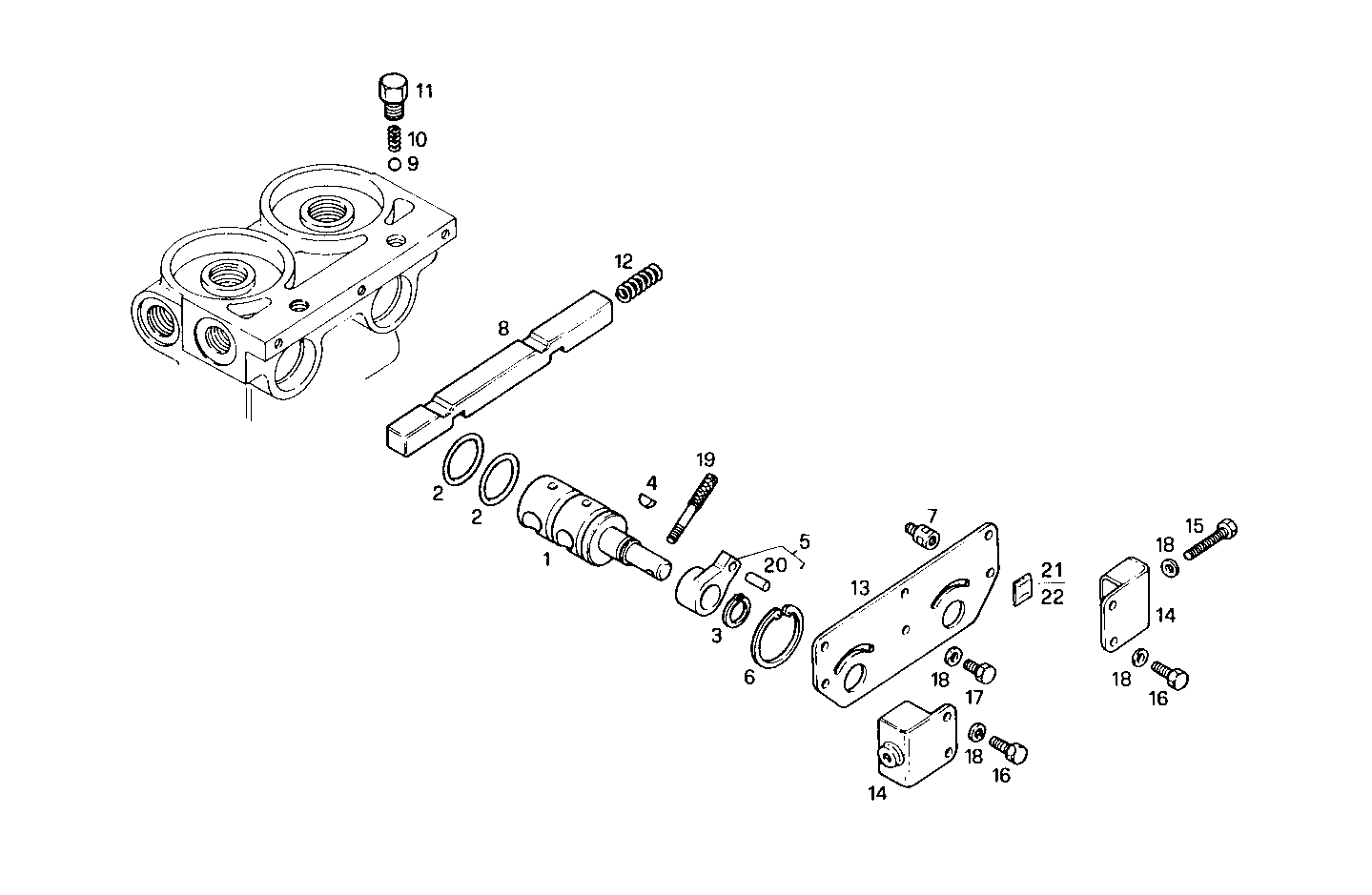 OIL FILTERS - C78ENTM30.10-C 12/03 CURSOR 8 parts diagram