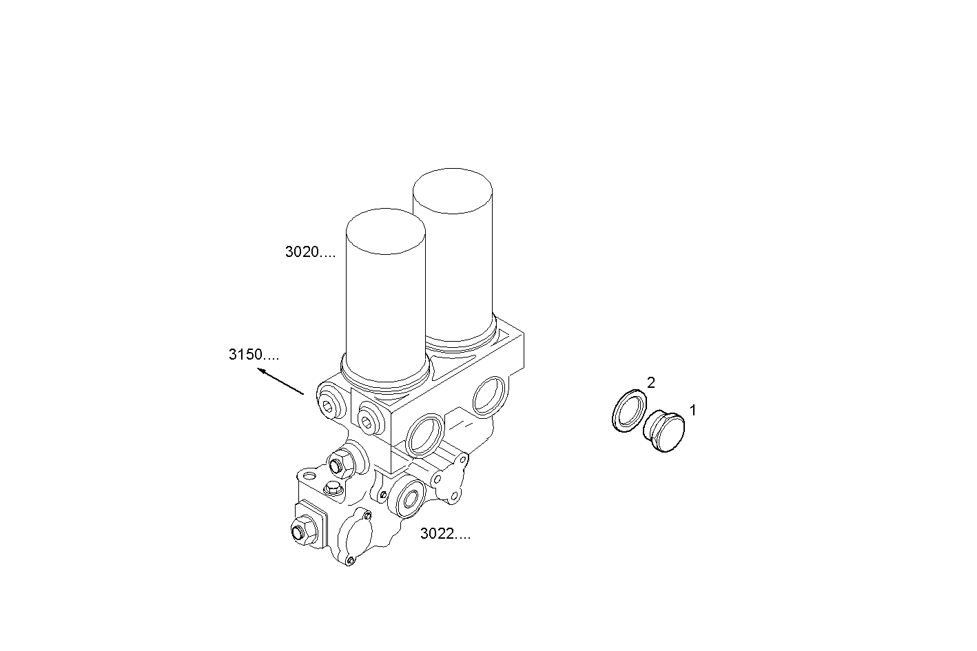 HOUSING OIL - C13ENTM50.10 CURSOR 13 parts diagram