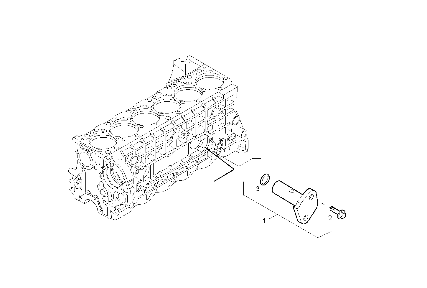 OIL PRESSURE VALVE - CURSOR78TE2.1A559 CURSOR 8 parts diagram