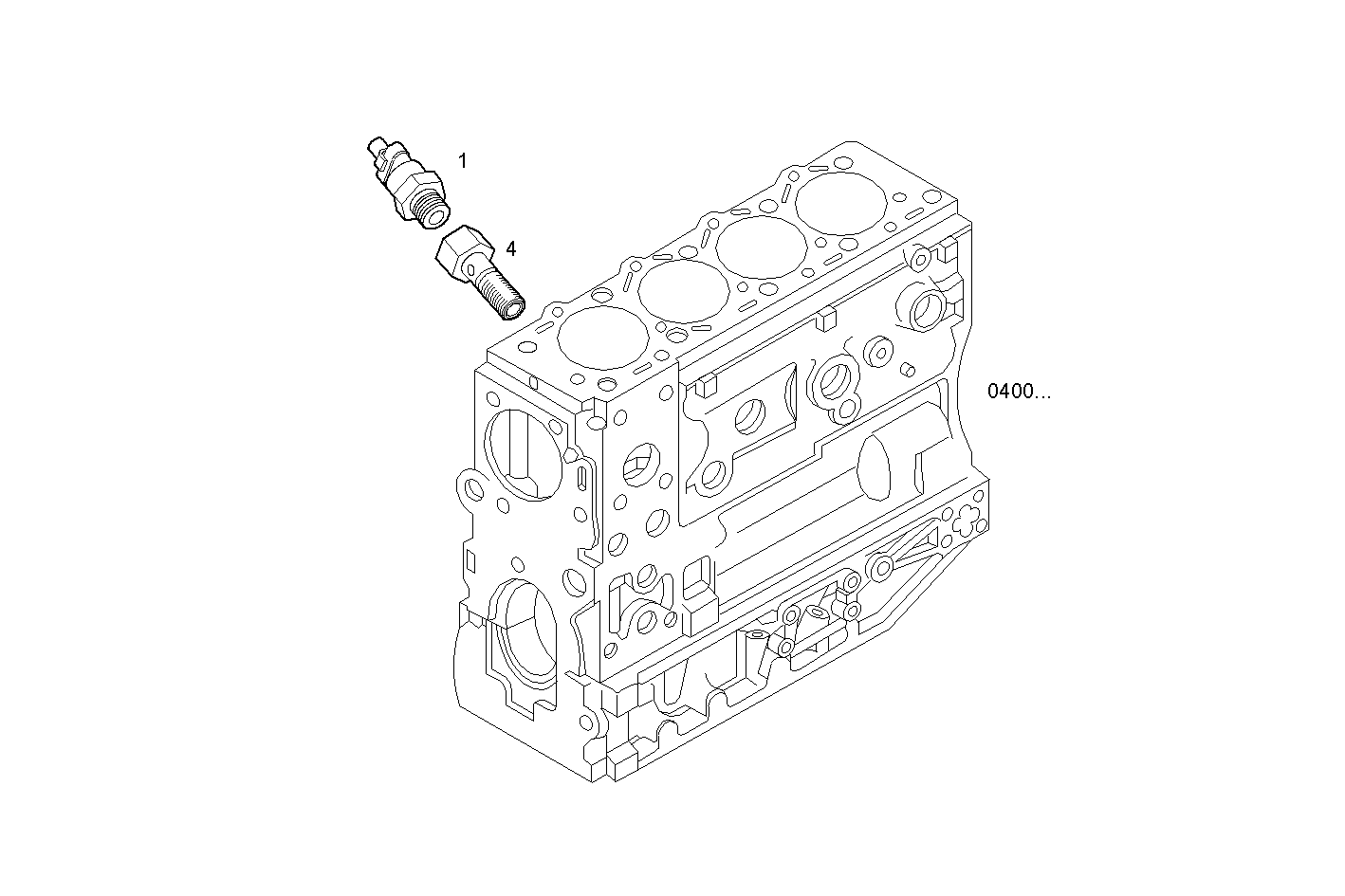 OIL PRESSURE VALVE - 8140SRC36.10A006 8140SRC36 parts diagram