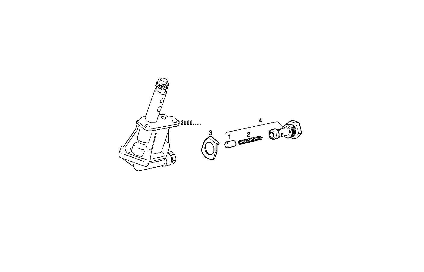 OIL PRESSURE VALVE - 8035E00.00A800 8035E00 parts diagram