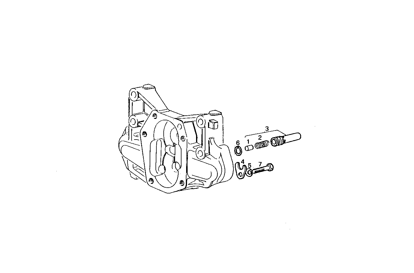 OIL PRESSURE VALVE - 8061SRM27.10 8061SRM27 parts diagram