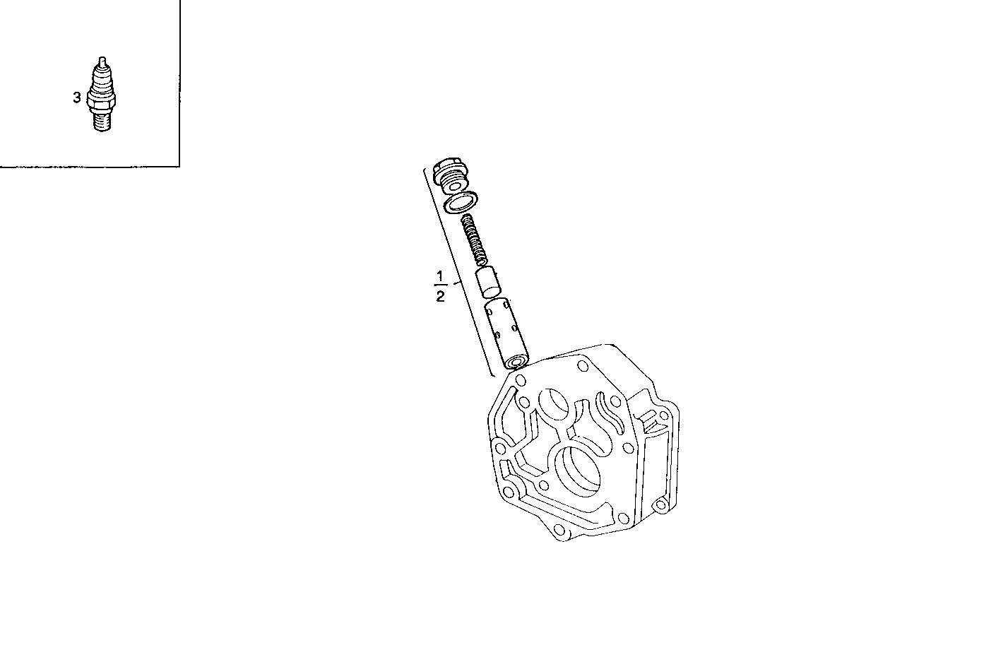 OIL PRESSURE VALVE - 8141i07.01 8141i07 parts diagram