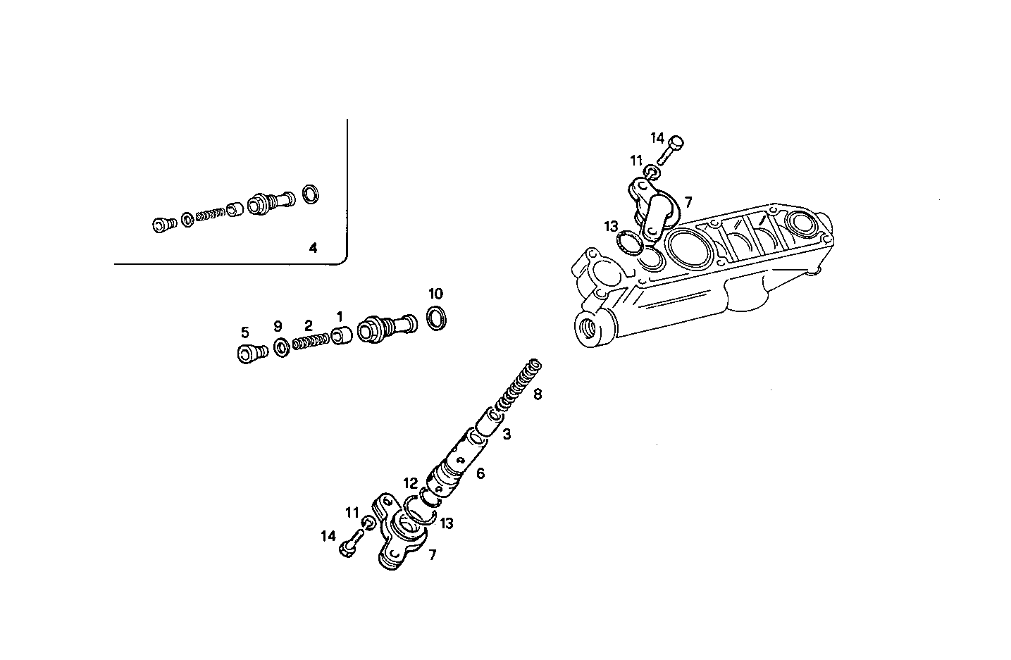 OIL PRESSURE VALVE - GE8281M32.30A001 GE8281M32 parts diagram