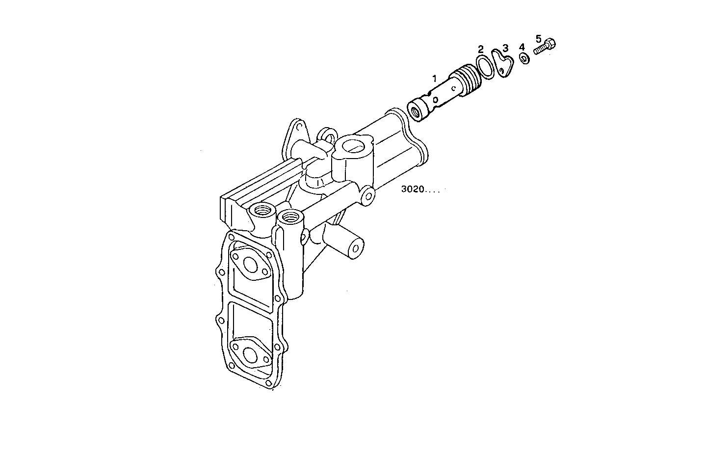 OIL PRESSURE VALVE - 8361SRi12.00 8361SRI12 parts diagram