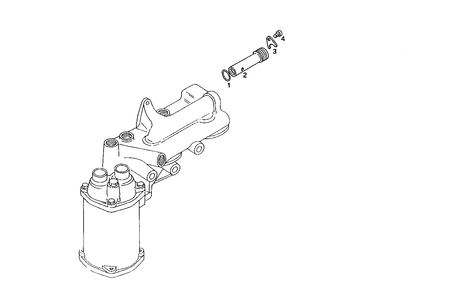 OIL PRESSURE VALVE - 8361SRM40.41 8361SRM40 parts diagram