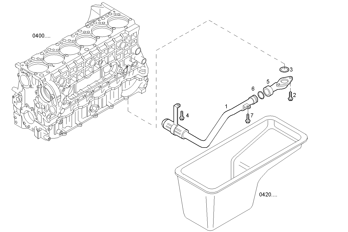 SUCTION STRAINER - CURSOR78TE2.1A559 CURSOR 8 parts diagram