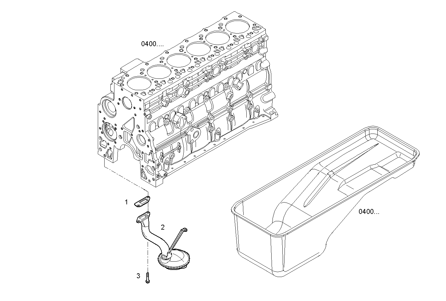 SUCTION STRAINER - F4GE0684C*D652 NEF 6 mechanic. - TIER 2 parts diagram