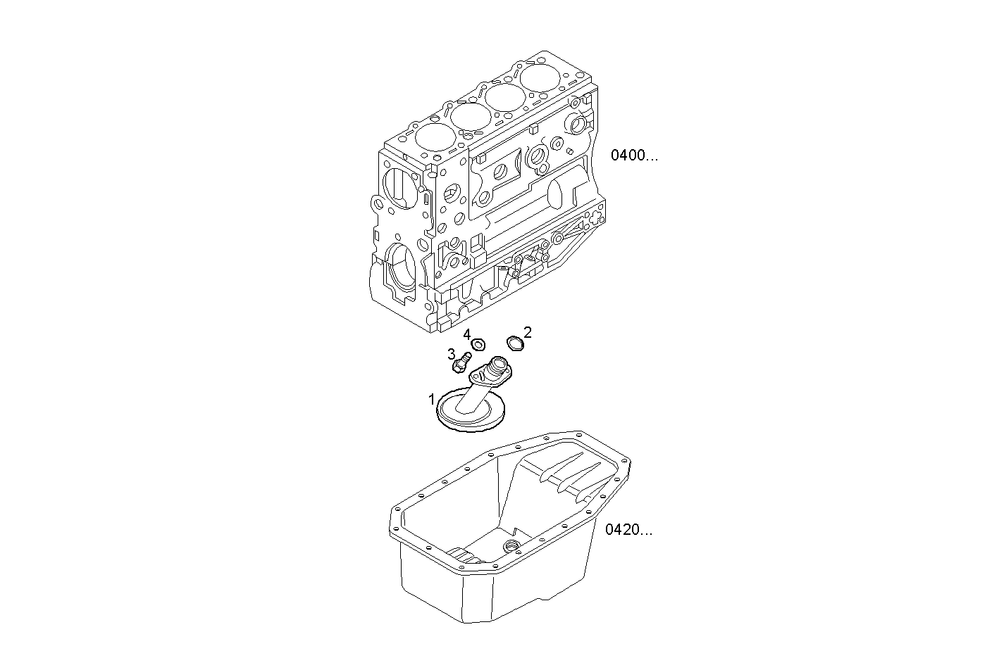 SUCTION STRAINER - 8140SRC33.10A001 8140SRC33 parts diagram