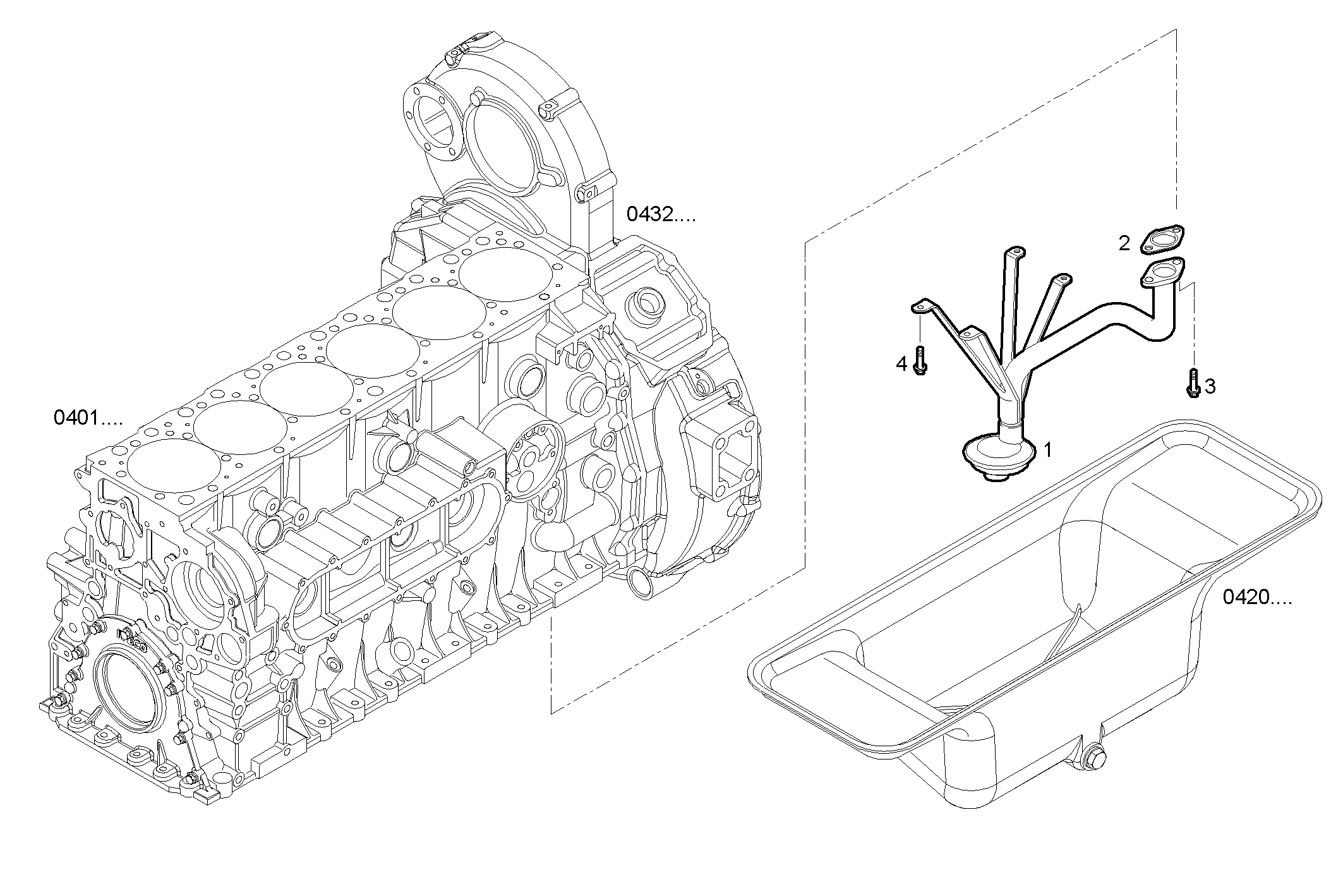 SUCTION STRAINER - C87ENTX20.00A801 CURSOR 9 - TIER 3 parts diagram