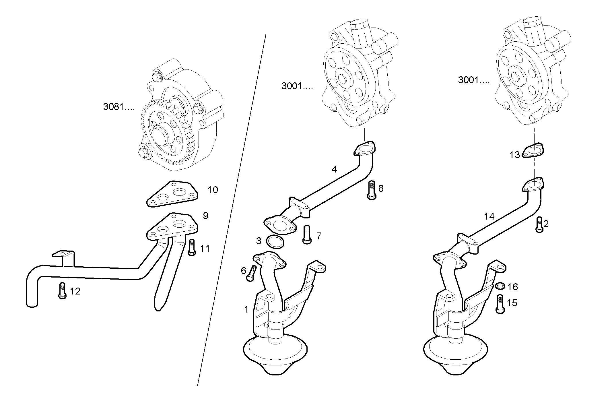 SUCTION STRAINER - F3BE0684E*B101 CURSOR 13 - TIER 2 parts diagram