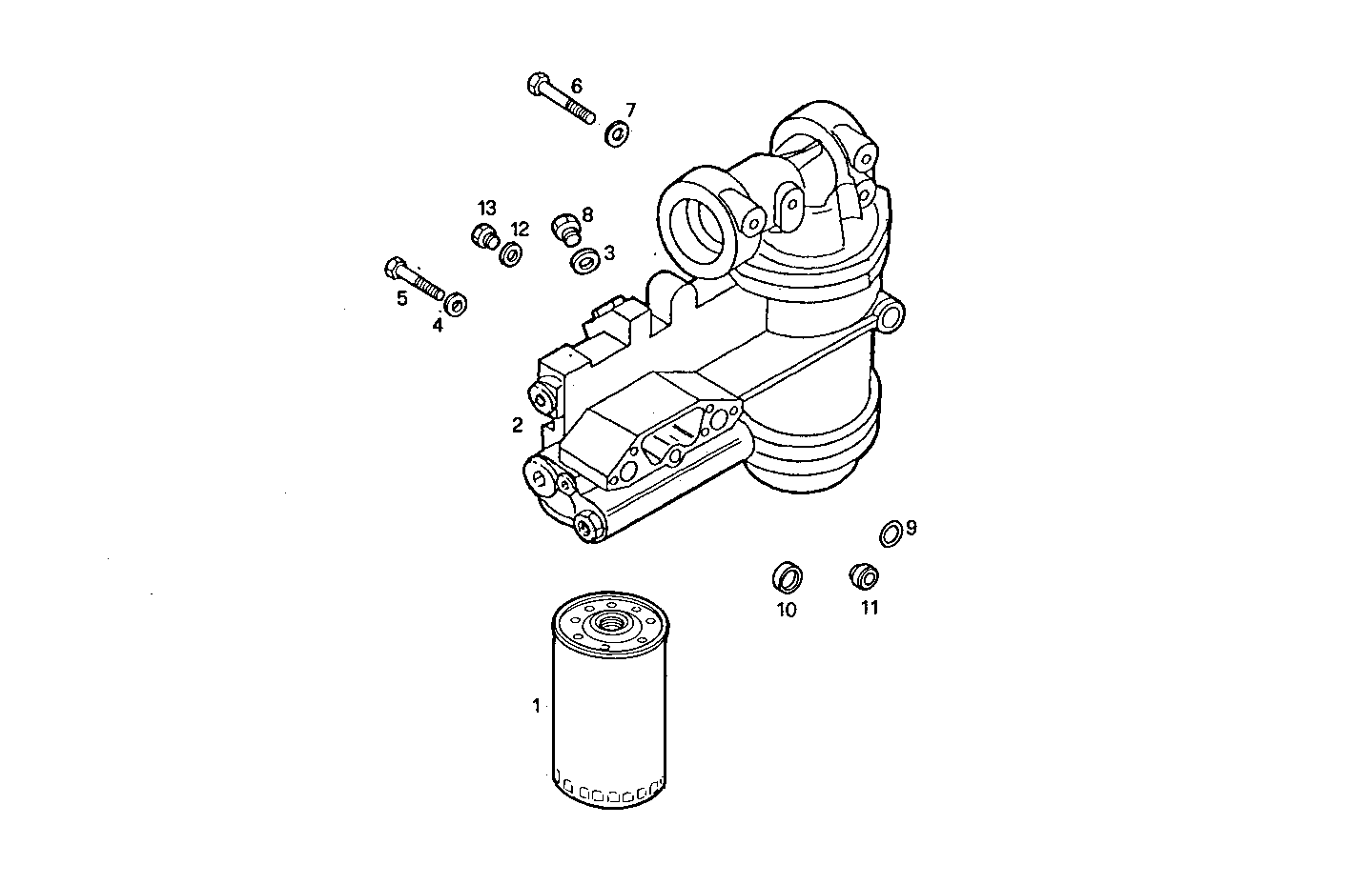 OIL - WATER HEAT EXCHANGER - GE8210SRi28.00N970 GE8210SRi28 parts diagram