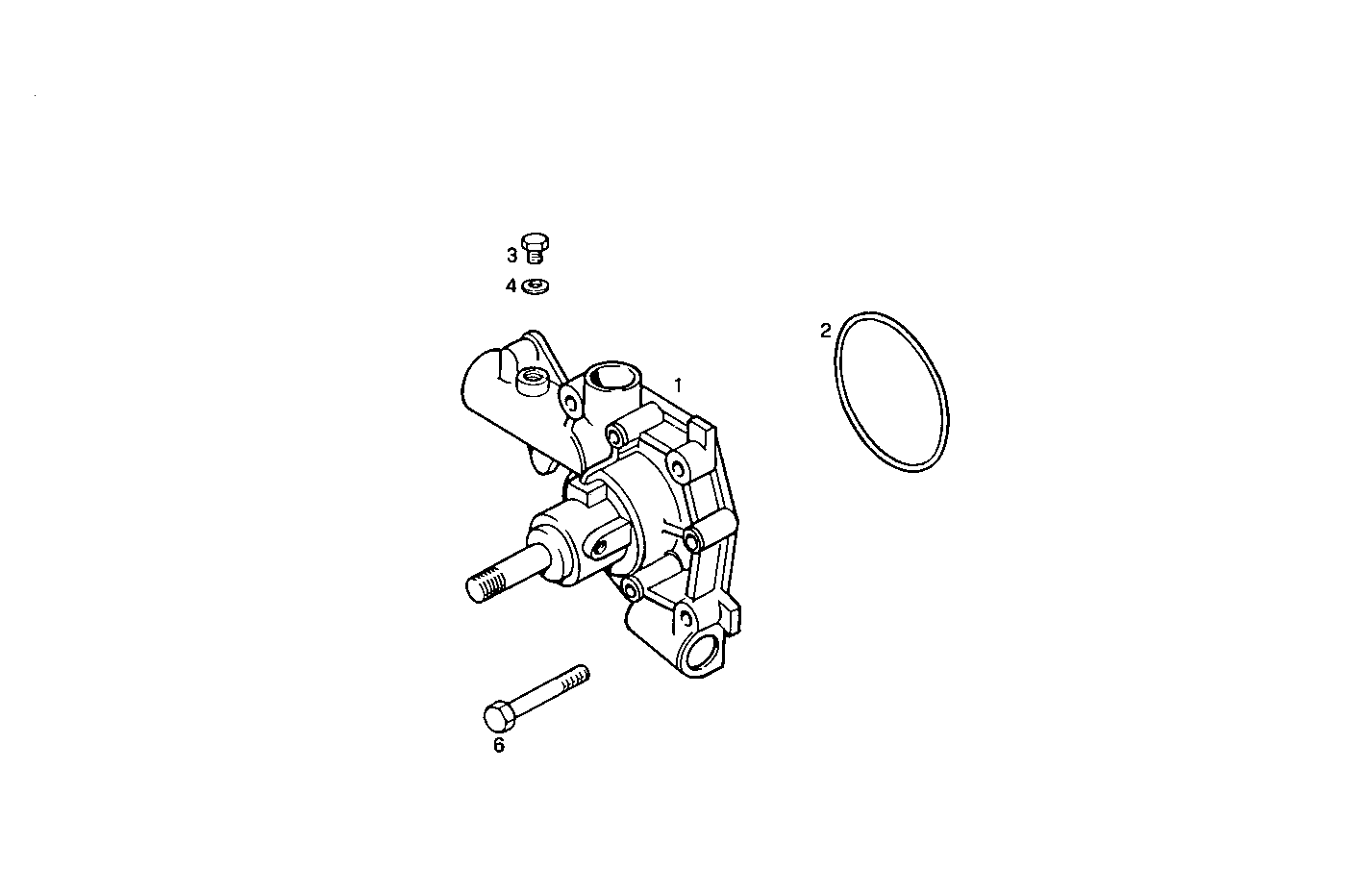 WATER PUMP - 8140SE00.00A015 8140SE00 parts diagram