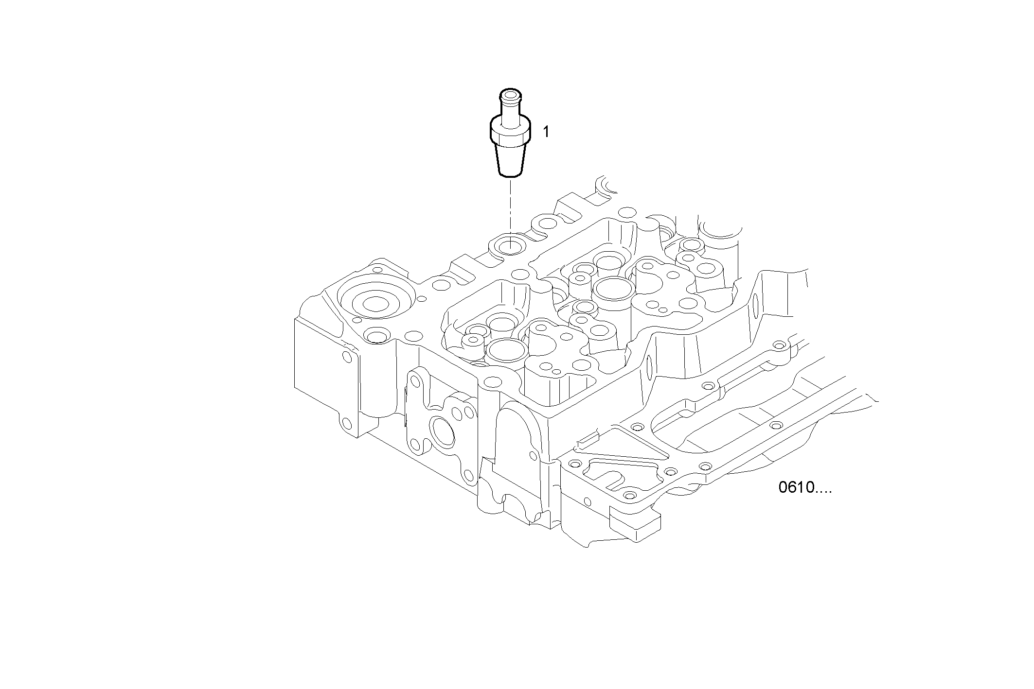 WATER LINES - GENEF75M-5.A71M NEF 4 mechanic. parts diagram