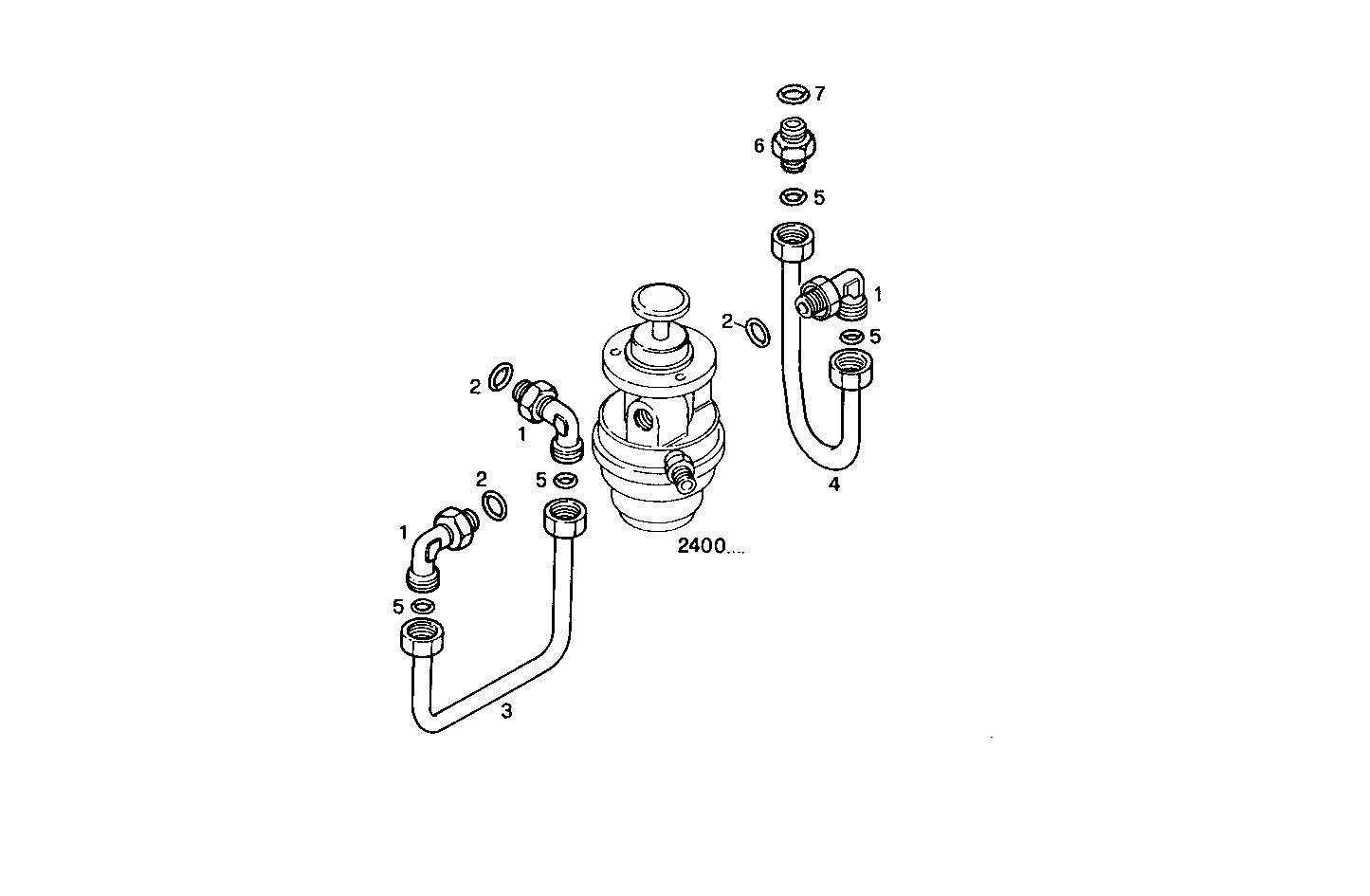 WATER LINES - C78ENTM50.11 CURSOR 8 parts diagram