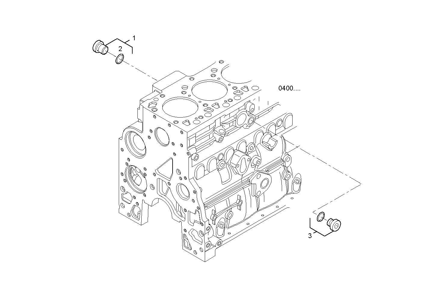WATER LINES - N67MNTE21.00L002 NEF 6 electron. - TIER 2 parts diagram