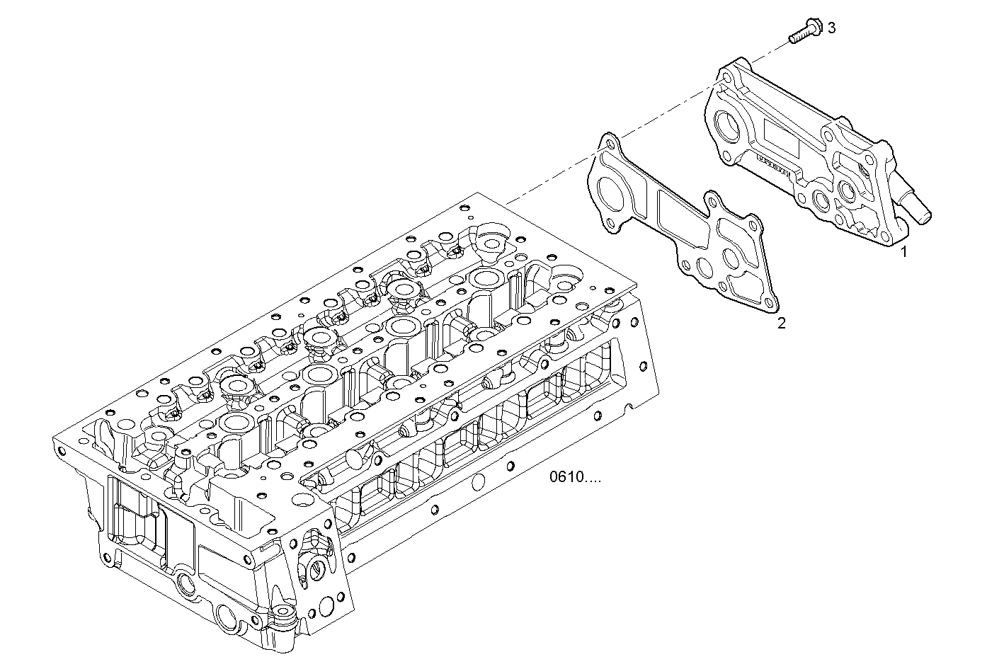 WATER LINES - S30ENTM23.10 SOFIM HPI 3.0L parts diagram