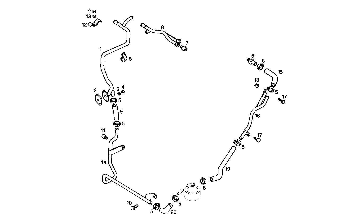 WATER LINES - 8140SRC33.10A001 8140SRC33 parts diagram
