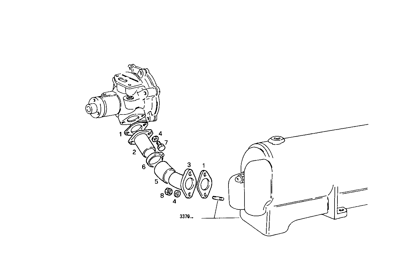 WATER LINES - 8061SRM24.10 8061SRM24 parts diagram