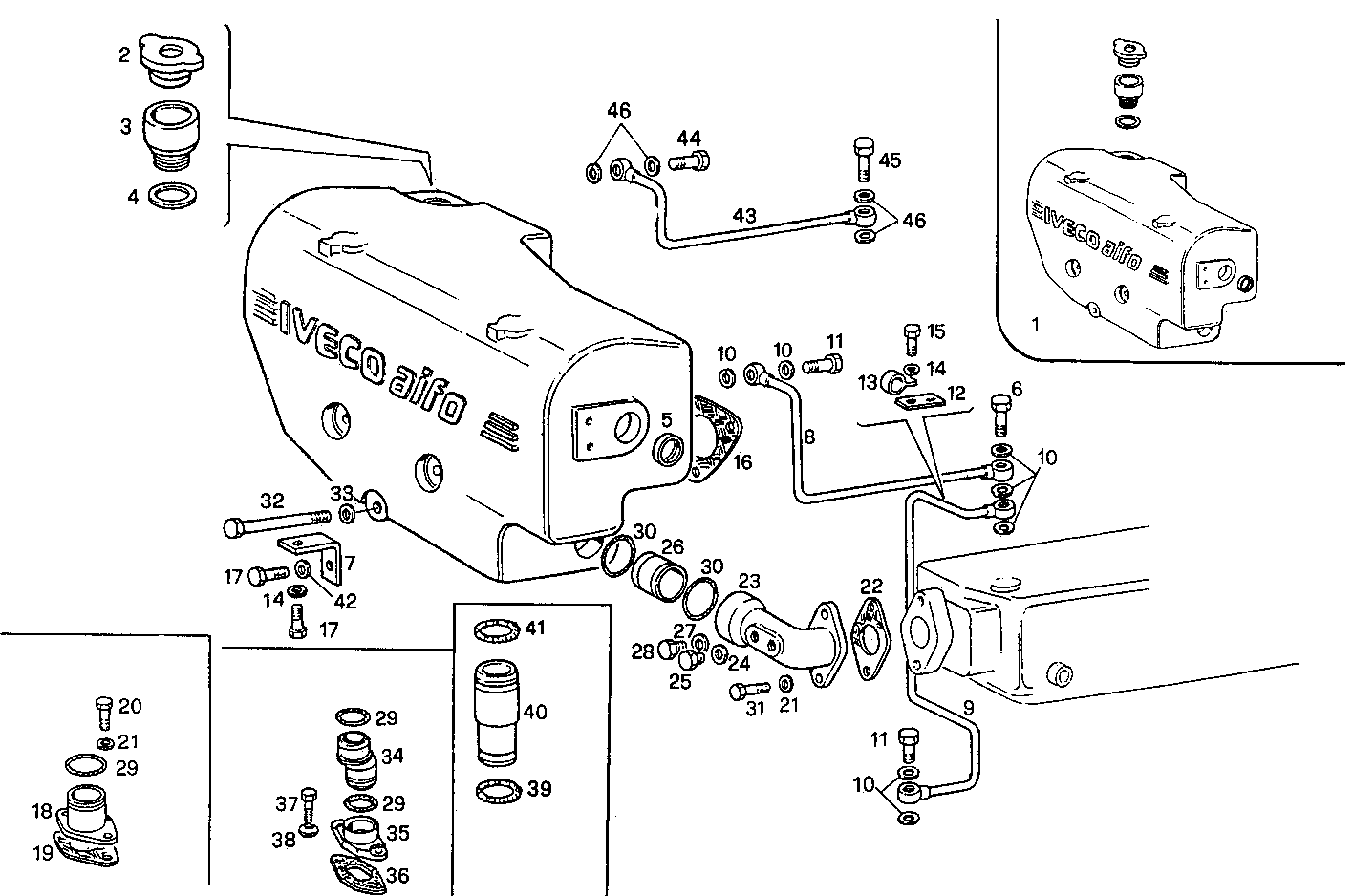 WATER LINES - 8061SRM30.10 8061SRM30 parts diagram