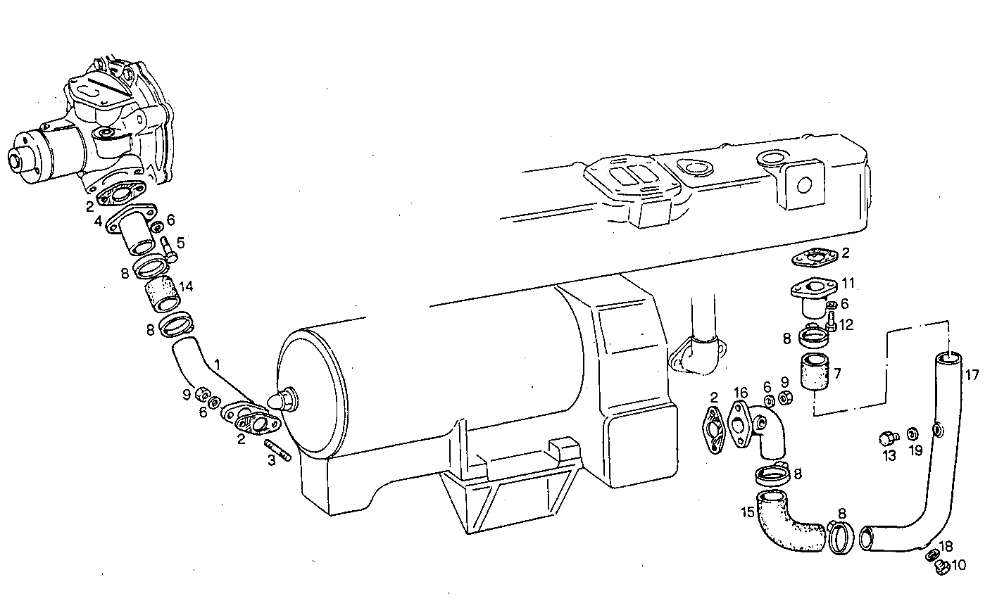 WATER LINES - 8060SRM33.10 8060SRM33 parts diagram