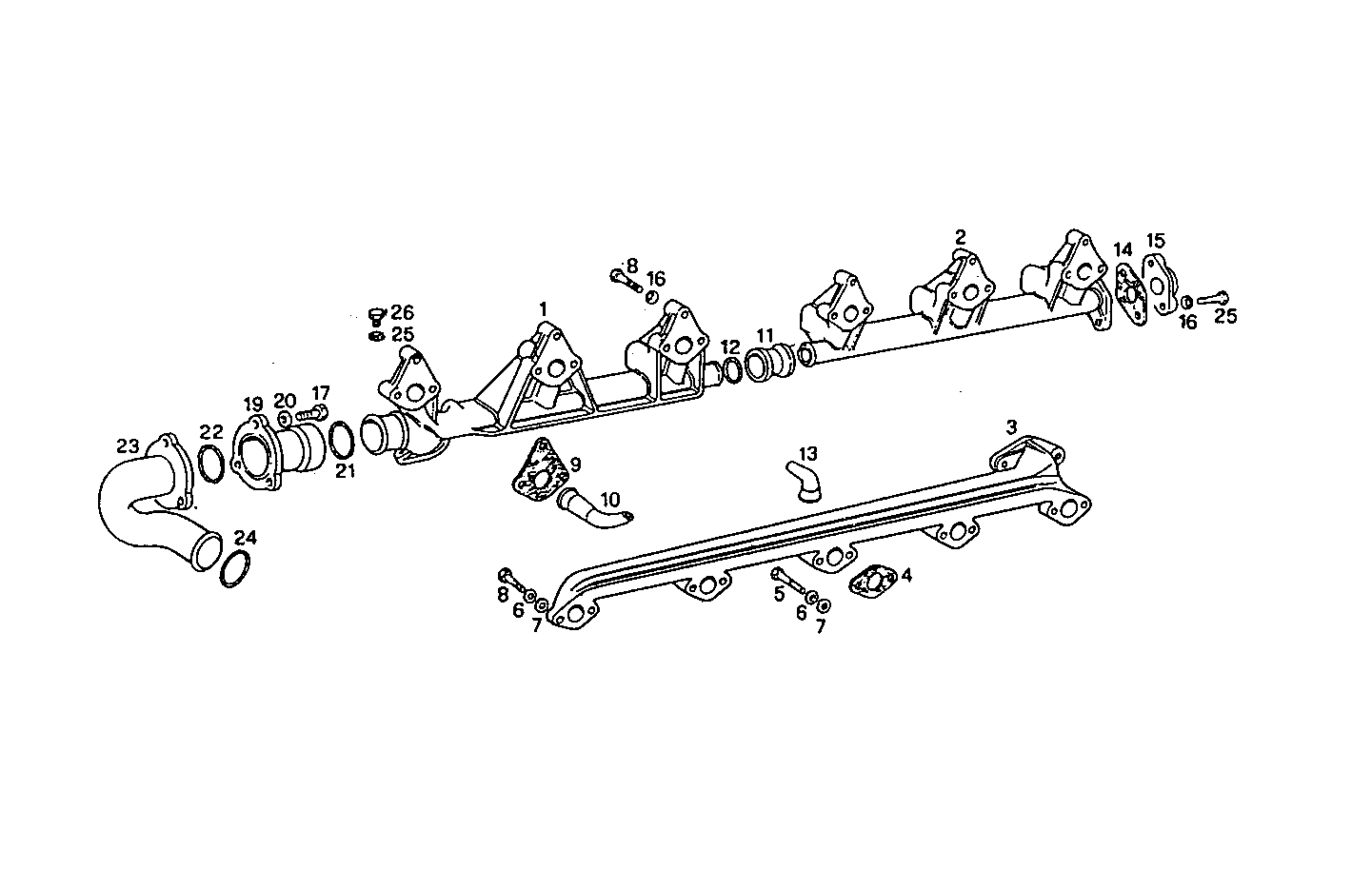 WATER LINES - 8210SRi26.01 8210SRi26 parts diagram