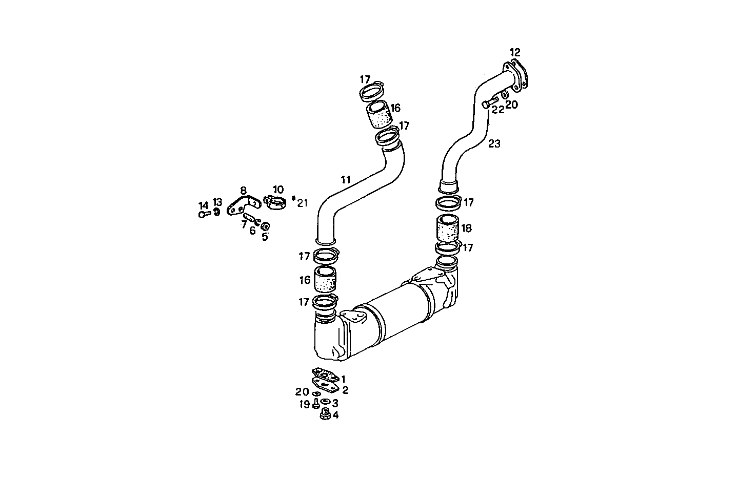 WATER LINES - 8210SRi26.00A580 8210SRi26 parts diagram