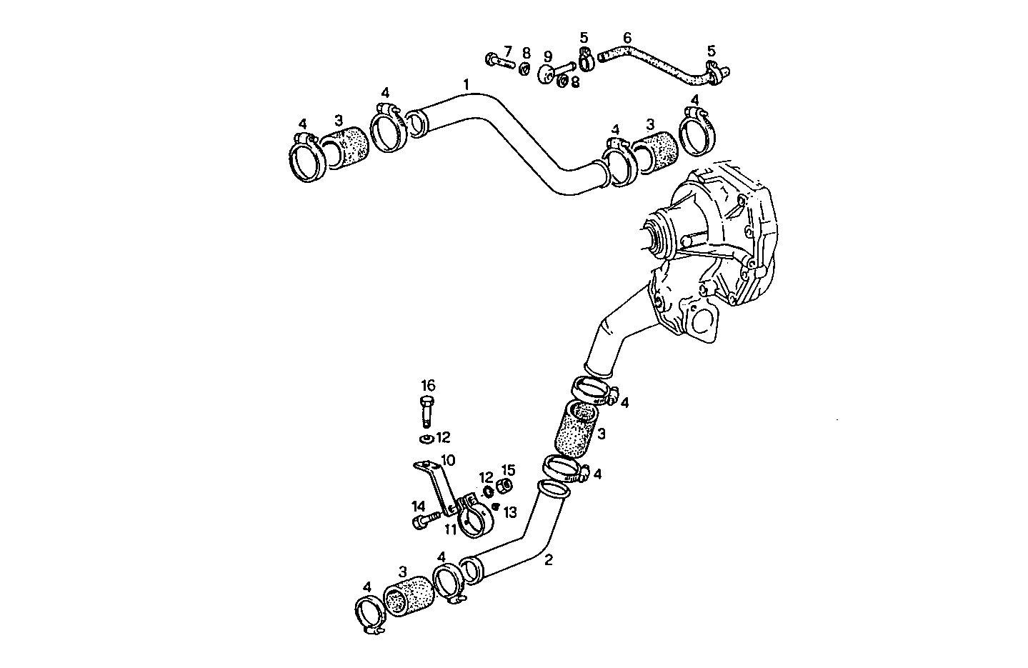 WATER LINES - 8210SRi26.00A580 8210SRi26 parts diagram