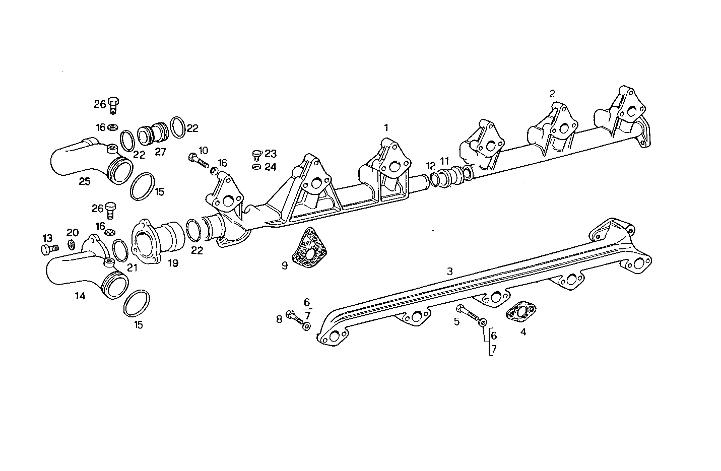 WATER LINES - 8210SRi12.01 8210SRi12 parts diagram