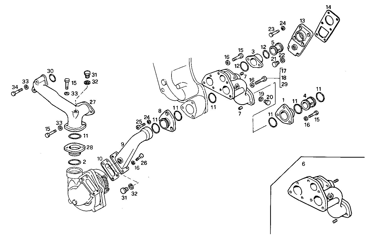 WATER LINES - 8291SRM75.11 8291SRM75 parts diagram