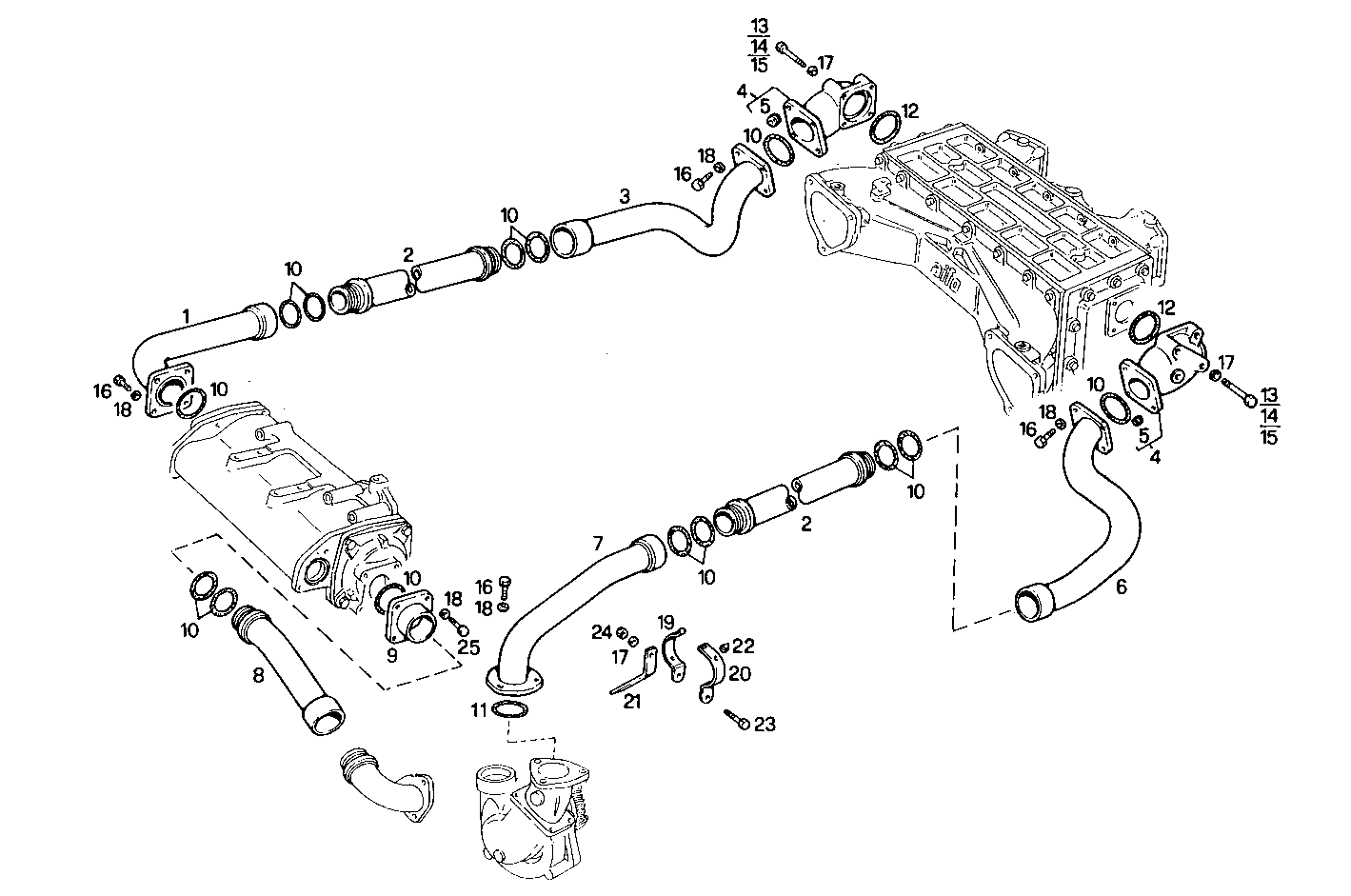 WATER LINES - 8291SRM75.31 8291SRM75 parts diagram